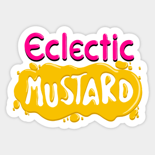 Eclectic Mustard Sticker